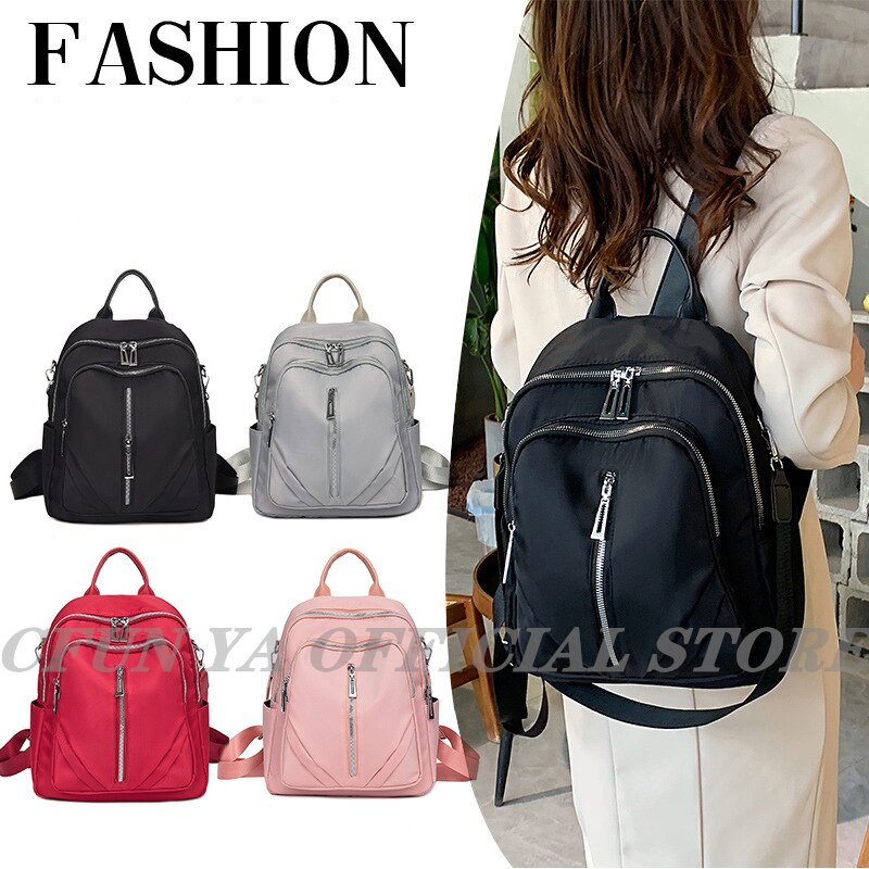 CFUN YA New 2023 Spring Summer Nylon Backpack Teenager Girls Anti-Theft Travel Back Pack Large Women&#39;s Shoudler Bags Mochilas