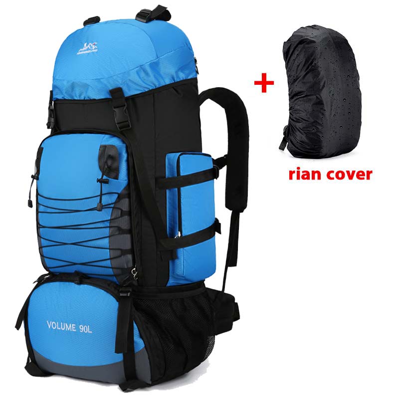 Travel Bag Camping Backpack Hiking 90L 80L, Army Climbing Bags Mountaineering Large Capacity Sport Bag, Outdoor Military Backpacks