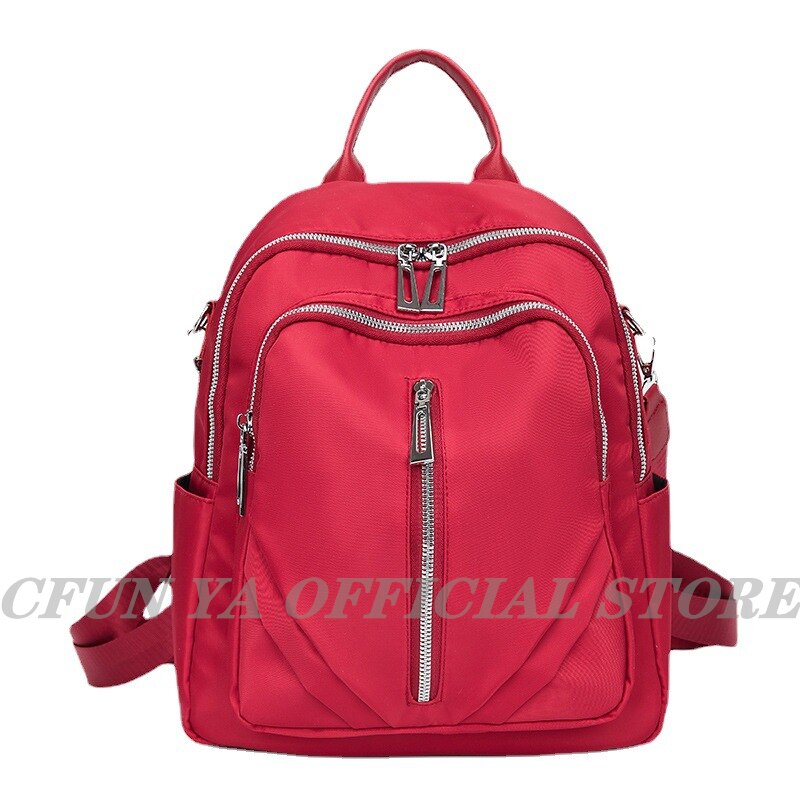 CFUN YA New 2023 Spring Summer Nylon Backpack Teenager Girls Anti-Theft Travel Back Pack Large Women&#39;s Shoudler Bags Mochilas