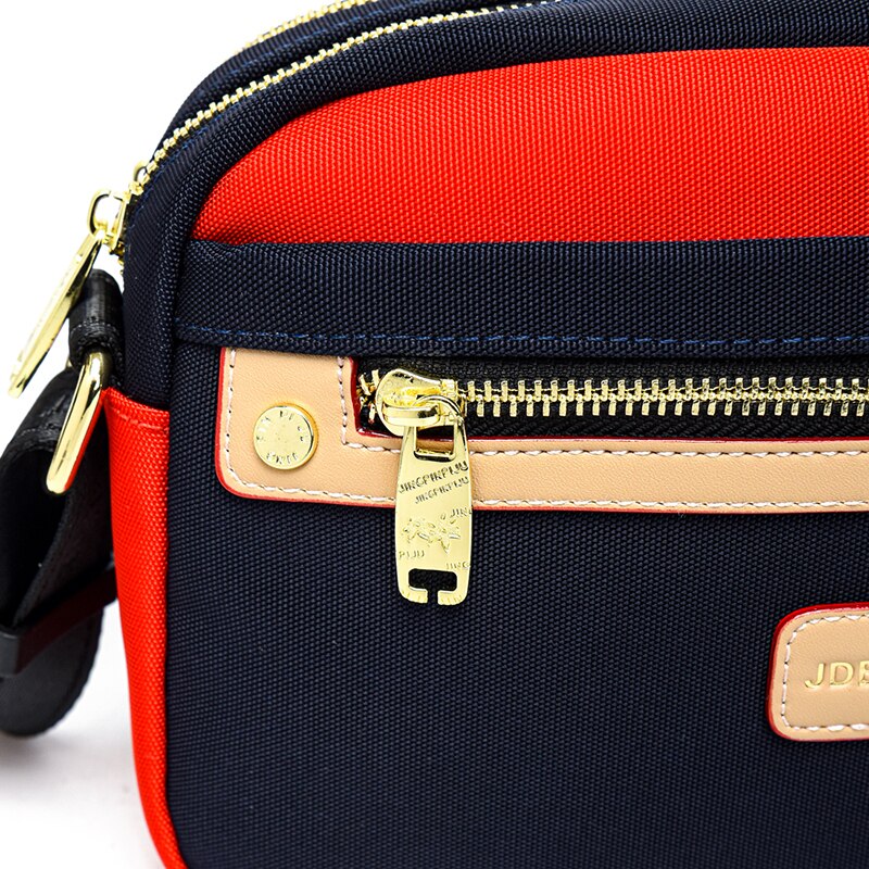 2022 Spring And Summer New Messenger Bag Women&#39;s Simple Waterproof Soft Cloth Shoulder Bag Women&#39;s Fashion Bags
