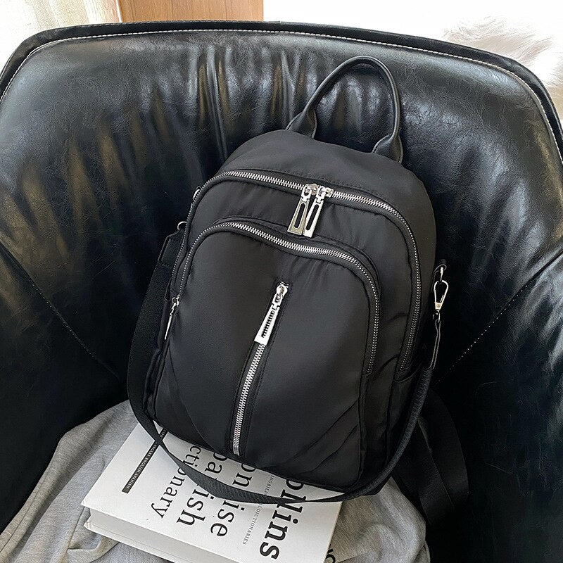 CFUN YA New 2023 Spring Summer Nylon Backpack Teenager Girls Anti-Theft Travel Back Pack Large Women&#39;s Shoudler Bags Mochilas