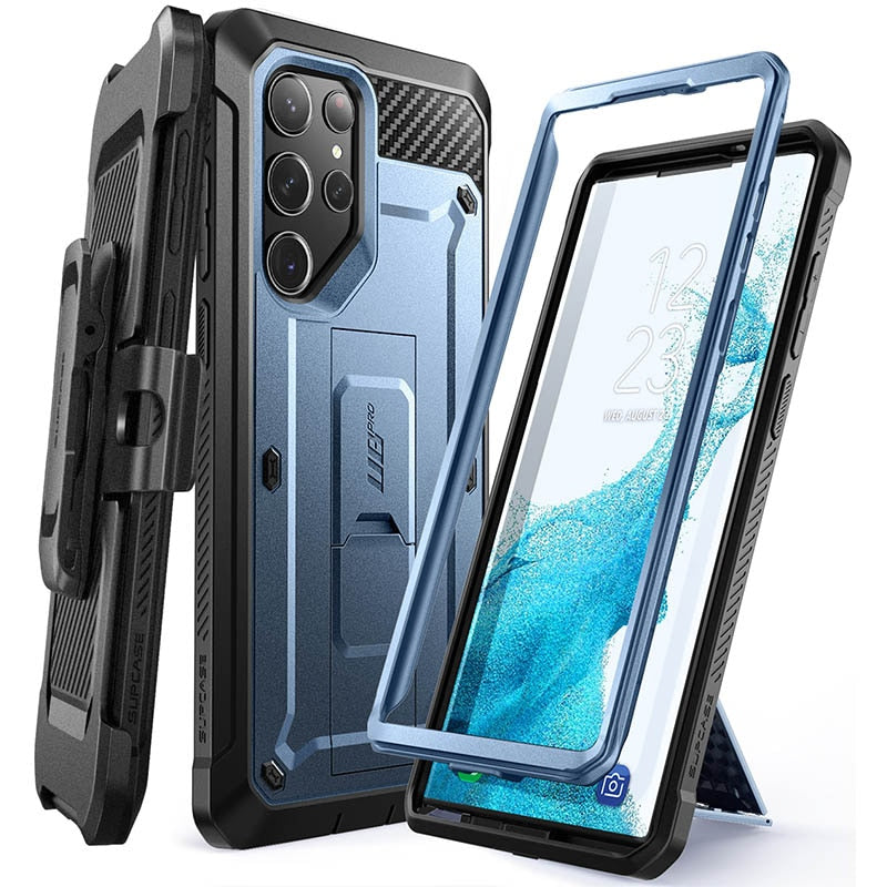 For Samsung Galaxy S23 Ultra Case (2023) 6.8 inch SUPCASE UB Pro Full-Body Holster Cover WITHOUT Built-in Screen Protector