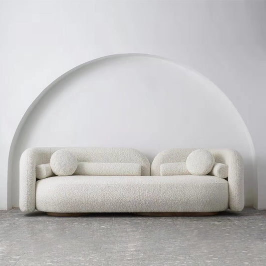 Nordic Style Stretch Sofa Velvet Bed Tatami Longue Couch Floor White Unusual Designer Luxury Canape Salon Living Home Furniture