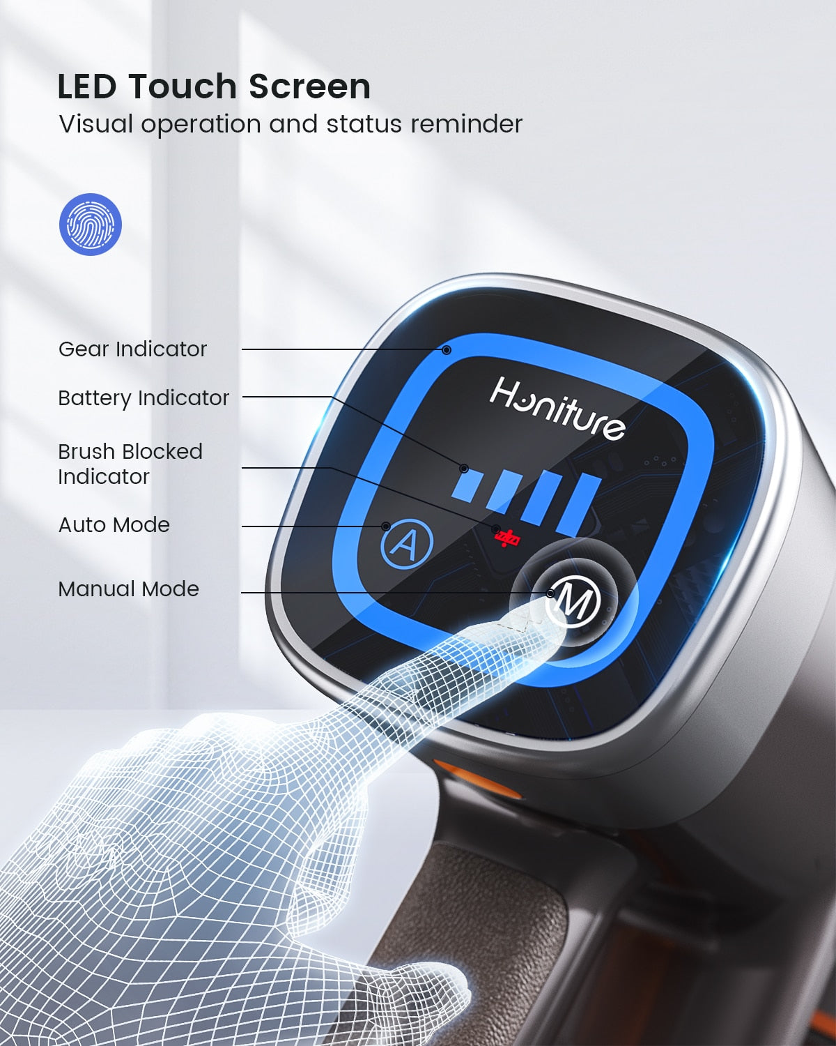 400W 33Kpa S11 Cordless Wireless Vacuum Cleaner 45Mins Removable Battery with display Smart Home Appliance Aspiradora