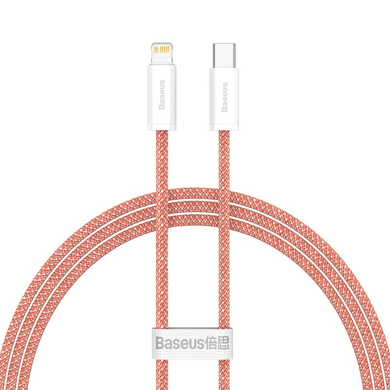 Baseus 20W PD USB C Cable for iPhone 14 13 Pro Max Fast Charging USB C Cable for iPhone12 mini pro max Data USB Type C Cable