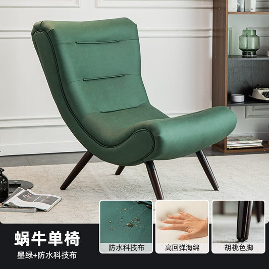 Designer Unique Chairs Green Comfortable Floor Recliner Living Room Chairs Soft Ultralight Dine Silla Plegable Indoor Supplies