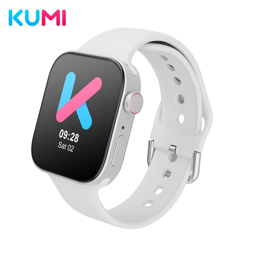 KUMI  KU2 Max Men Smart Watch Bluetooth Call Sport Fitness Heart Rate Blood Pressure Sleep Monitor IP67 Waterproof Women Smartwa