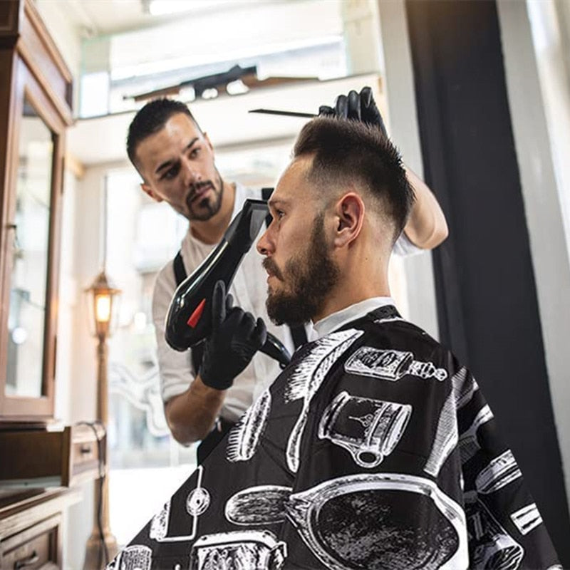 Adult Waterproof Hair Cutting Cloth Salon Barber Cape Hairdresser Professional Fabric Apron Gown Hairdressing Haircut Capes