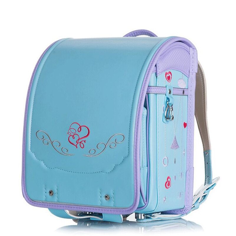 PU Leather School Bags for Girls 2022 NEW Japanese School Bag Orthopedic Backpacks for Primary School Students 1-3 Grades