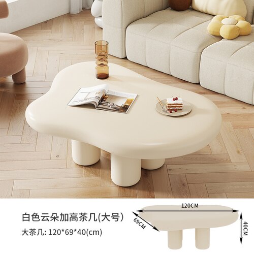 Modern Nordic Coffee Tables Luxury White Design Center Coffee Table Minimalist Room Table Basse De Salon Home Furniture Decor