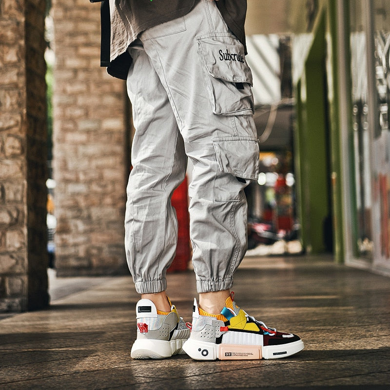 New Men Shoes 2022 Mixed Colors Sneakers Men Breathable Trendy Male Couple Shoes Big Size 46 Light Casual Shoe Zapatillas Hombre