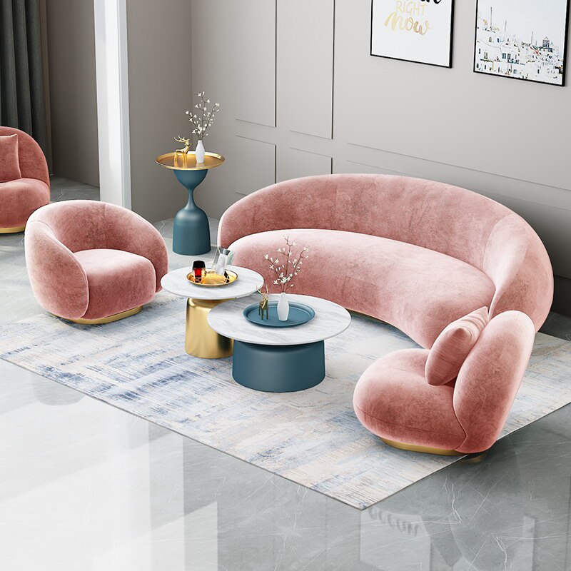 Modern Love Seat Luxury Sofa Modern Ergonomic Sectional European Classic Sofa Lounge Large Cheap Canape Salon Home Furniture