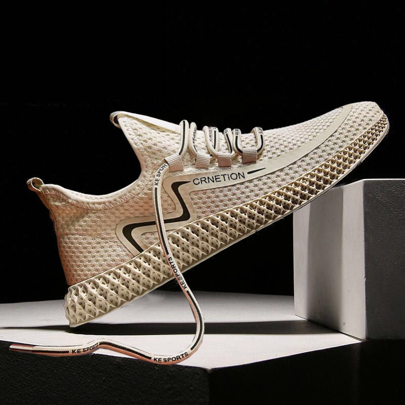 Spring Summer Fashion Mens Running Shoes Mesh Breathable Blade Sneakes Light Weight Sports Shoes Men Training Marathon Sneakes