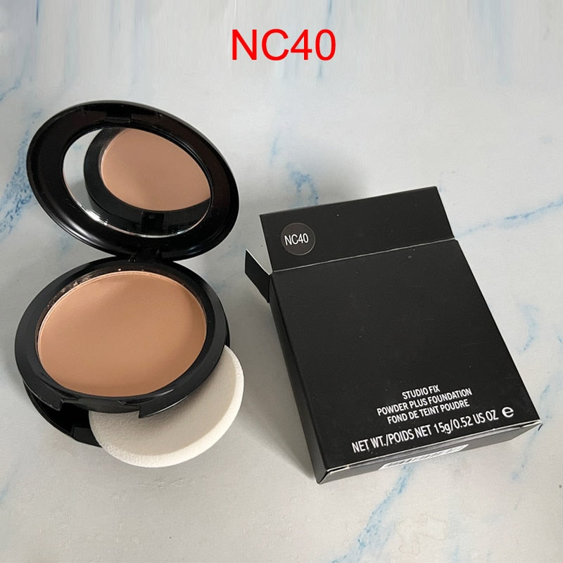 Face Makeup Delicate Pressed Powder Studio Fix Powder Plus Foundation Fond De Teint Poudre15g Face Powder