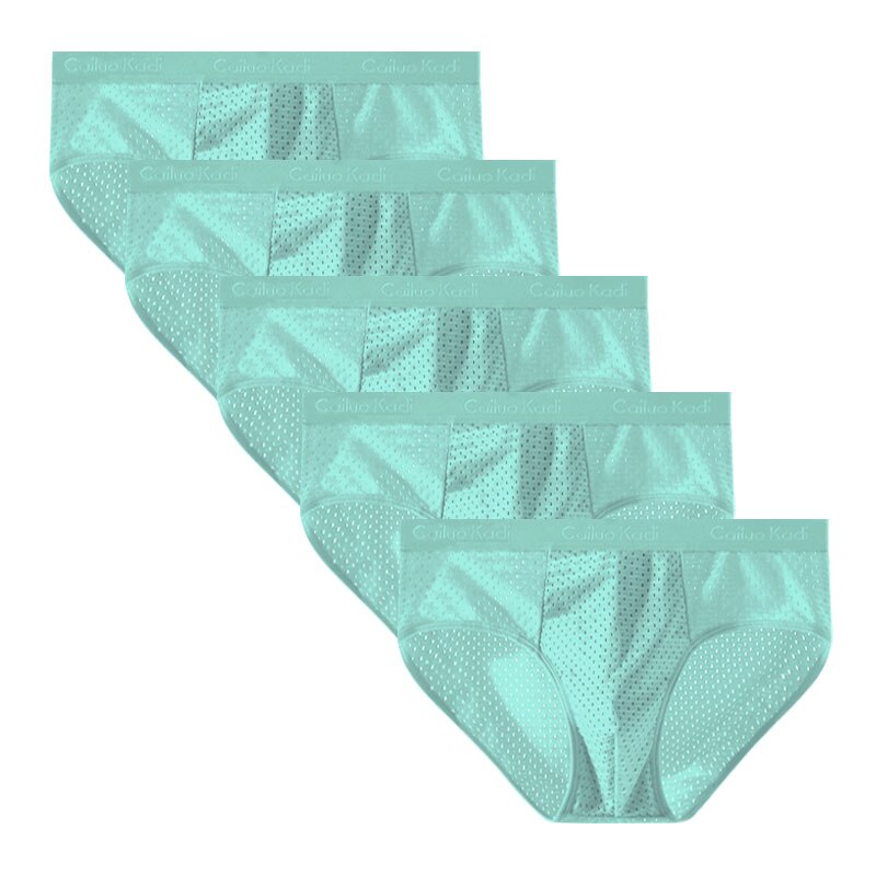 5PCS/Lot Mesh Hole Graphene men brief mens briefs underwear men sexy underwear men&#39;s underwear briefs men underwear man sexy