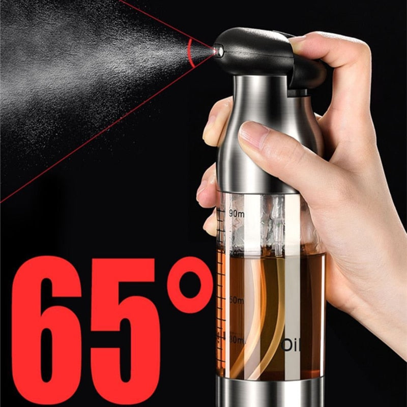 Kitchen Spray Bottle For Oil BBQ Baking Tool Leak-proof Oil Bottle Oil Vinegar Spray Bottles Gravy Boats For Kitchen Convenience