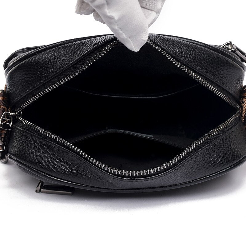 Bags For Wome Cowhide Bags 2022S New Soft Leather Shoulder Messenger Bag Women&#39;s Simple Mobile Phone Zero Wallet Handbags