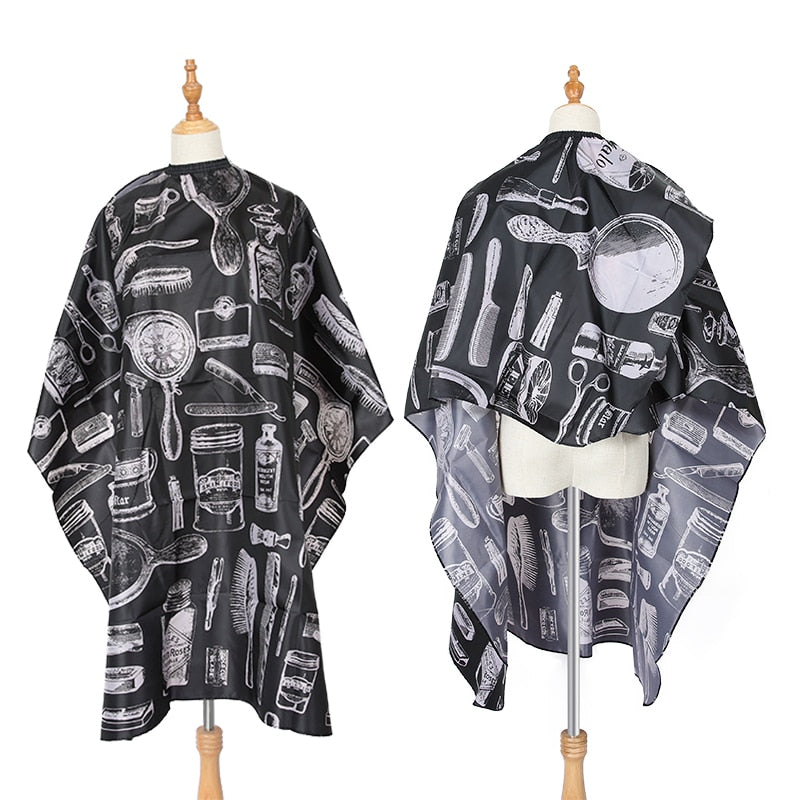 Adult Waterproof Hair Cutting Cloth Salon Barber Cape Hairdresser Professional Fabric Apron Gown Hairdressing Haircut Capes