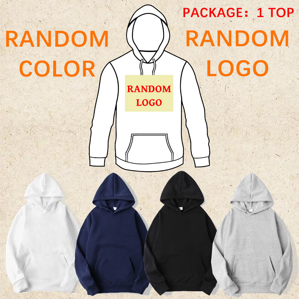 Men Surprise Random Logo Colorful Hoodie Sport Top Cool Sweatshirt Steetwaer Pants Fashion Fleece Causal Brand Clothing