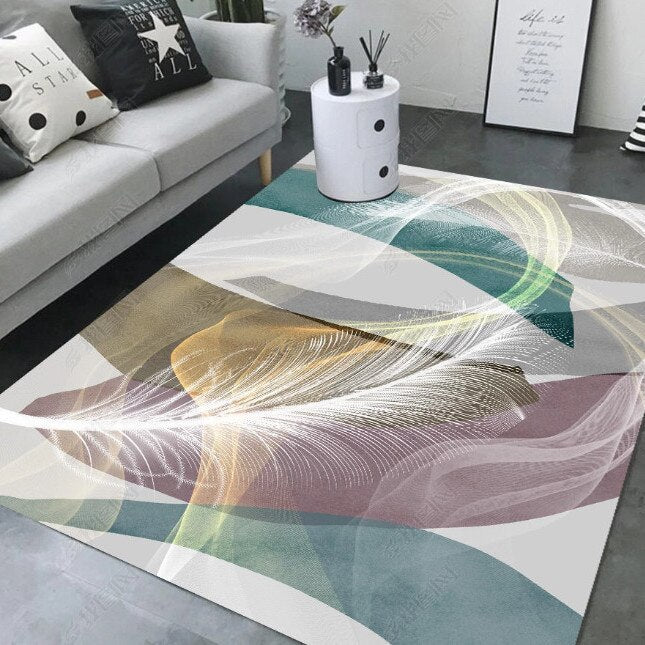 Nordic carpet living room sofa tea table carpet simple luxury household carpet bedroom full of large area floor mats carpets