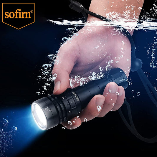 Sofirn SD05 Scuba Diving Flashlight  XHP50.2 3000lm 21700 Dive Torch with Magnetic Switch ship from Russia/Poland/ES only