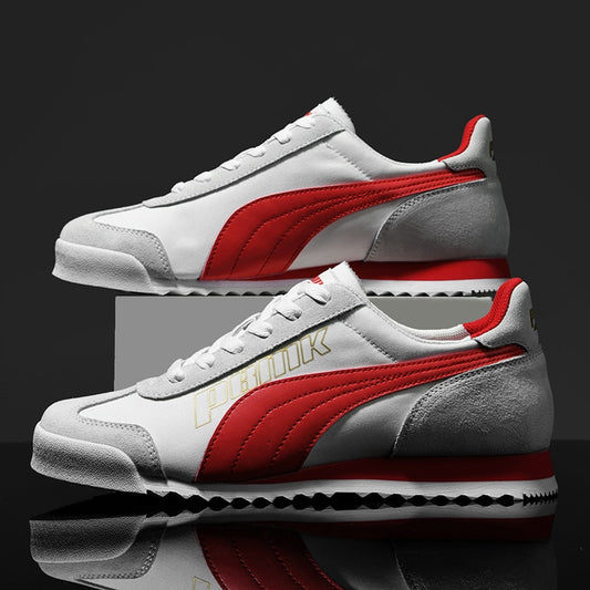 Hot Sale Fashion Men Running Shoes Comfortable Breathable Sport Sneakers Retro Flats Trainers Walking Jogging Men&#39;s Sneakers