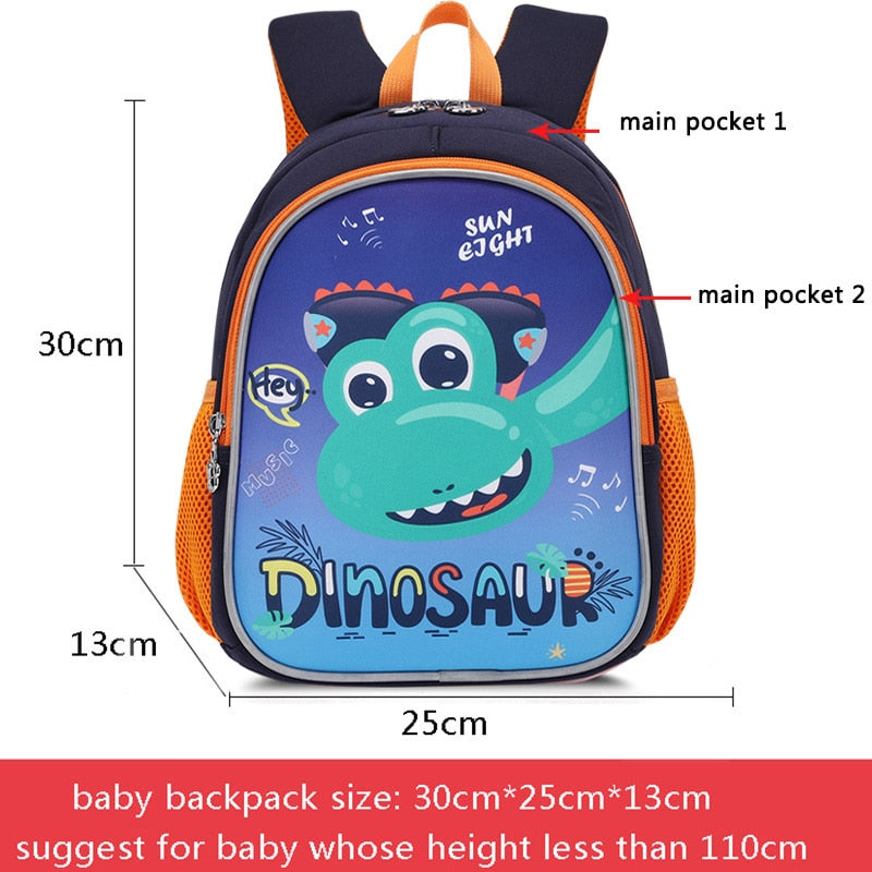 Hot 3D Cartoon Animal Baby Backpacks kindergarten Schoolbag  Kids Backpack Children School Bags Girls Boys Backpacks
