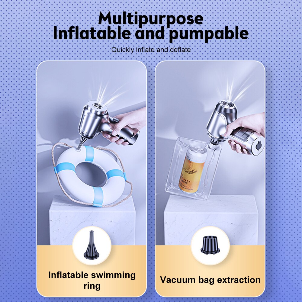 95000Pa Car Wireless Vacuum Cleaner Wet Dry Vacuum Cleaner Cordless Handheld Auto Vacuum Home &amp; Car Dual Use Mini Vacuum Cleaner