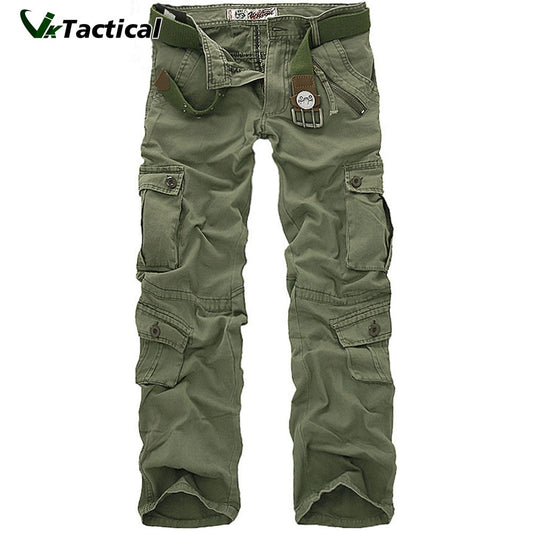 Men four seasons Tactical Military Sports Hiking Pants Male Outdoor Multi-pockets Windproof Camping Trekking Cargo Trousers 44