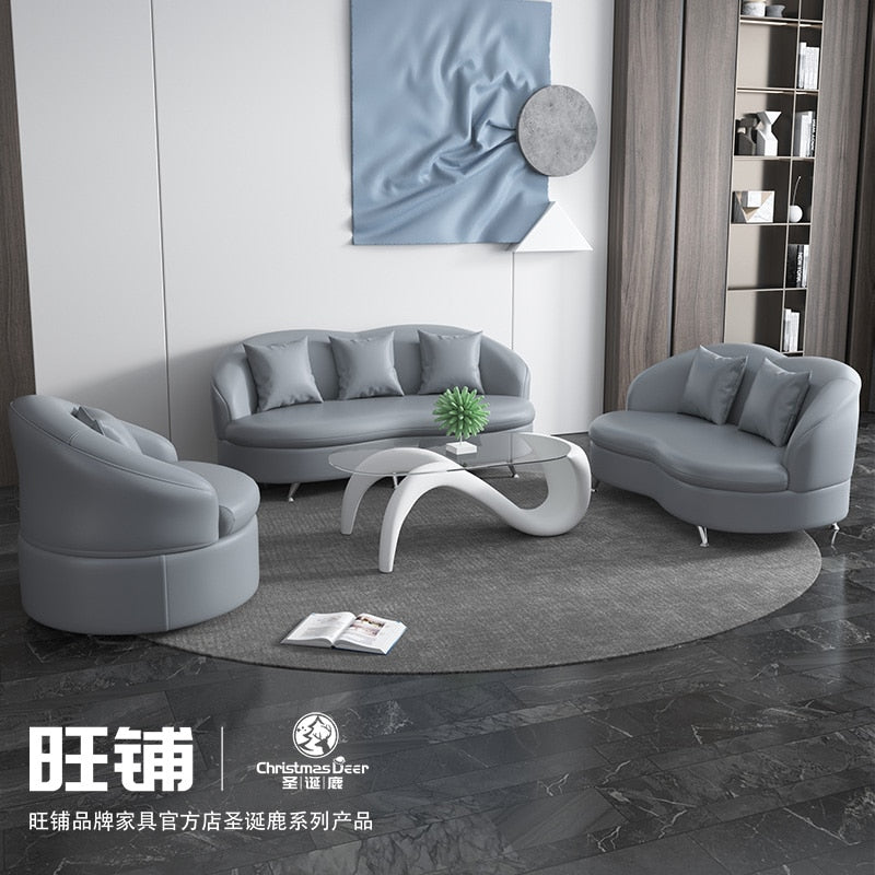 Set Modern Sofas Living Room Armchair Cover Bed Sofa Chair Chaise Longue Prefabricated Muebles Para El Hogar Furniture GPF34XP