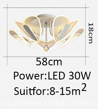 Hyundai K9 Crystal Ceiling Light Light Luxury Bedroom Dining Room Indoor Chandelier Simple Heart-Shaped Decorative