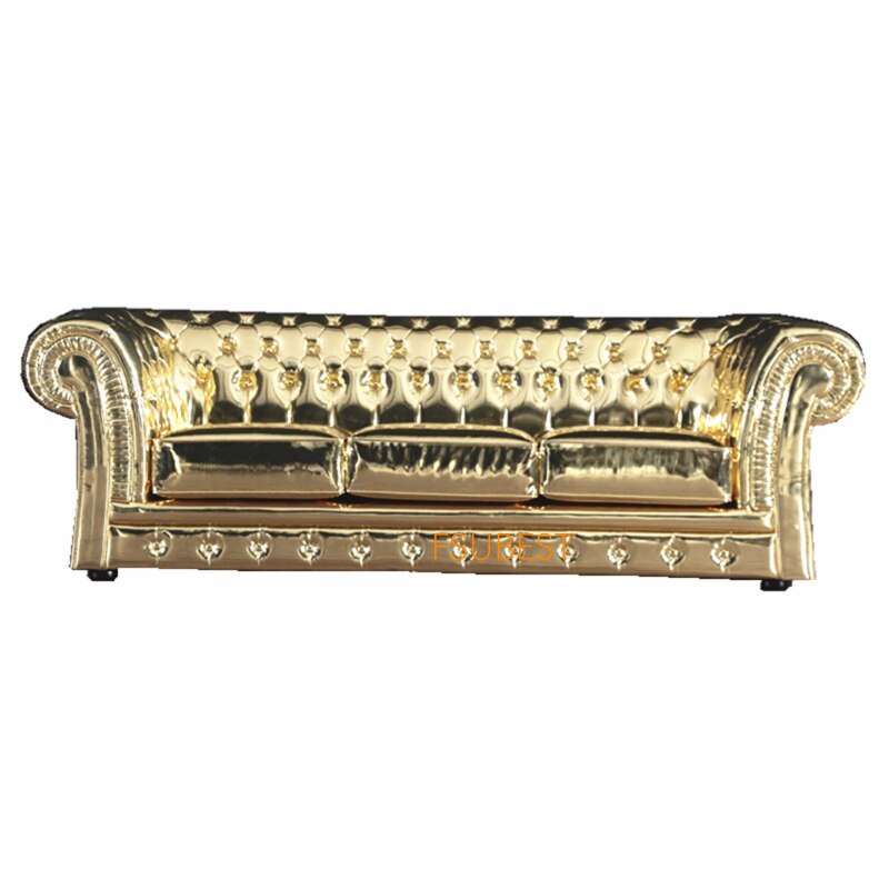 Classic Chesterfield Tufted Sofa Hotel Furniture 3 Seater Cream White Velvet Office Couch Sofa Sets Living Room