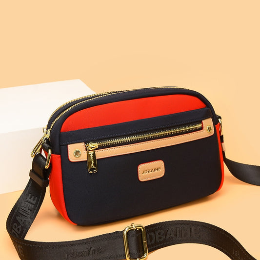 2022 Spring And Summer New Messenger Bag Women&#39;s Simple Waterproof Soft Cloth Shoulder Bag Women&#39;s Fashion Bags