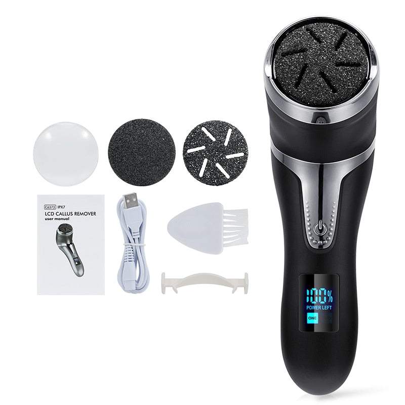 Electric Pedicure Tools Foot Care File Leg Heels Remove Hard Cracked Dead Skin Callus Remover Feet Foot Files Clean Care Machine