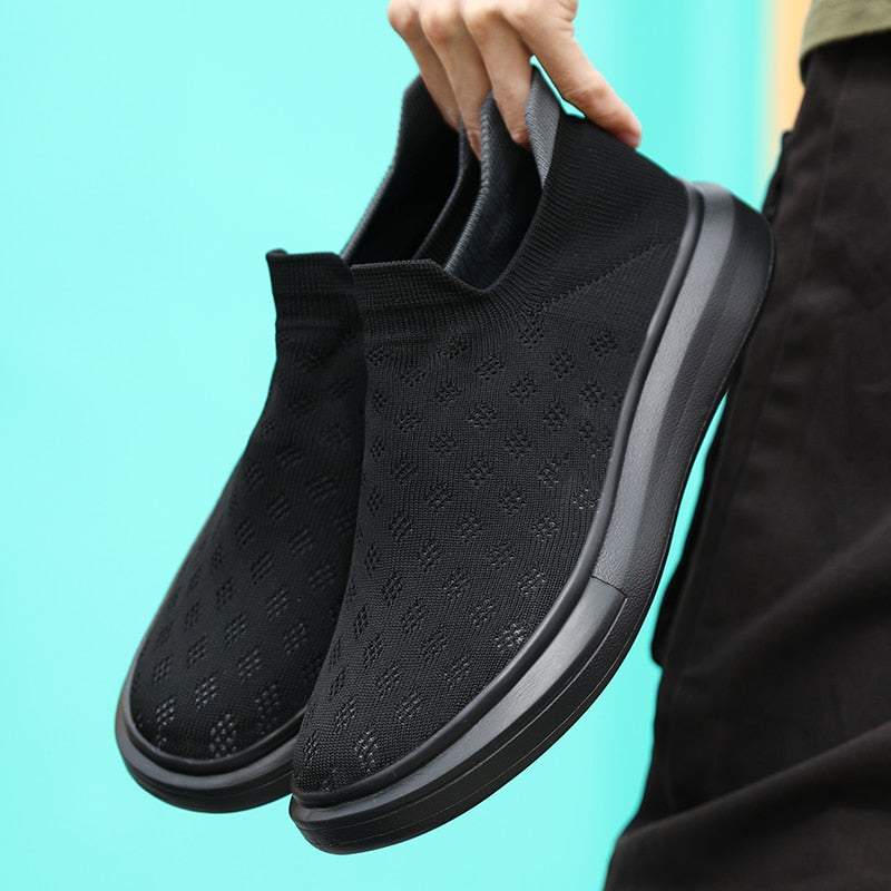 New Mens Casual Shoes Breathable Unisex Couple Sneakers Men Tennis Trainers Lightweight Casual Sports Shoes Male Lace-up Loafers
