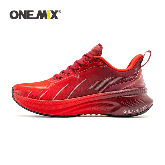 ONEMIX 2023 New Style Top Cushioning Running Shoes for Men Heavy Runners Sport Shoes Non-slip Outdoor Athletic Sneakers