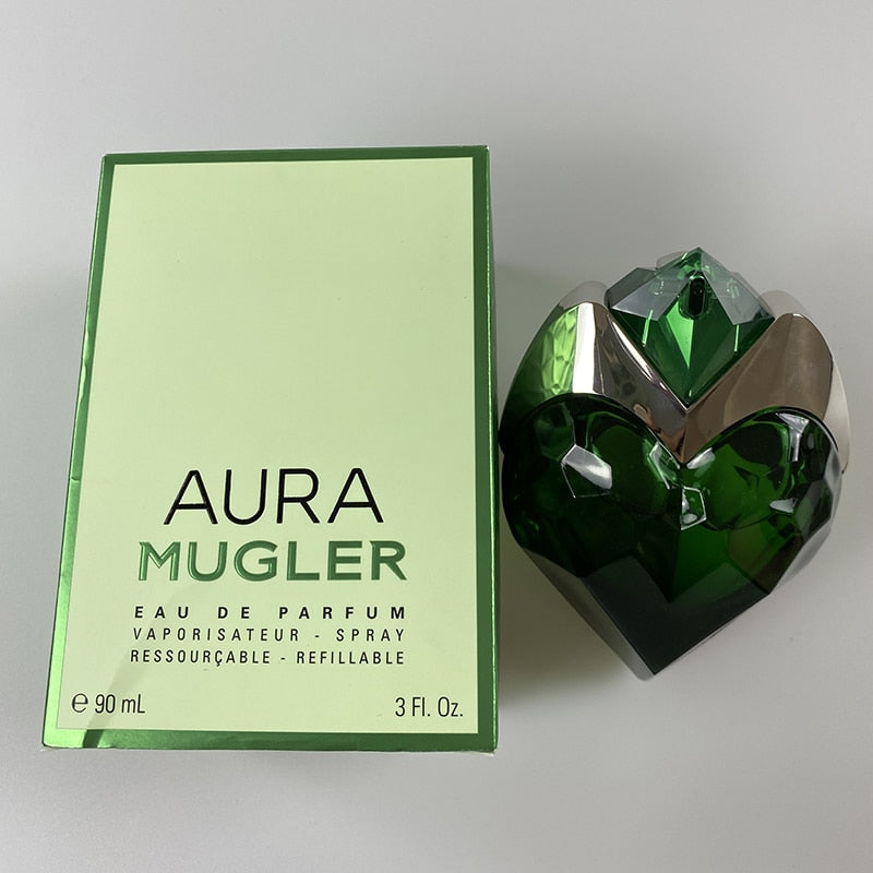 Women&#39;s Parfume Mugler Aura Mugler Woody Fougere Original Smelling Fragrance Perfumes for Ladies