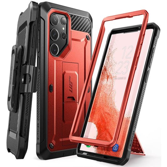 For Samsung Galaxy S23 Ultra Case (2023) 6.8 inch SUPCASE UB Pro Full-Body Holster Cover WITHOUT Built-in Screen Protector