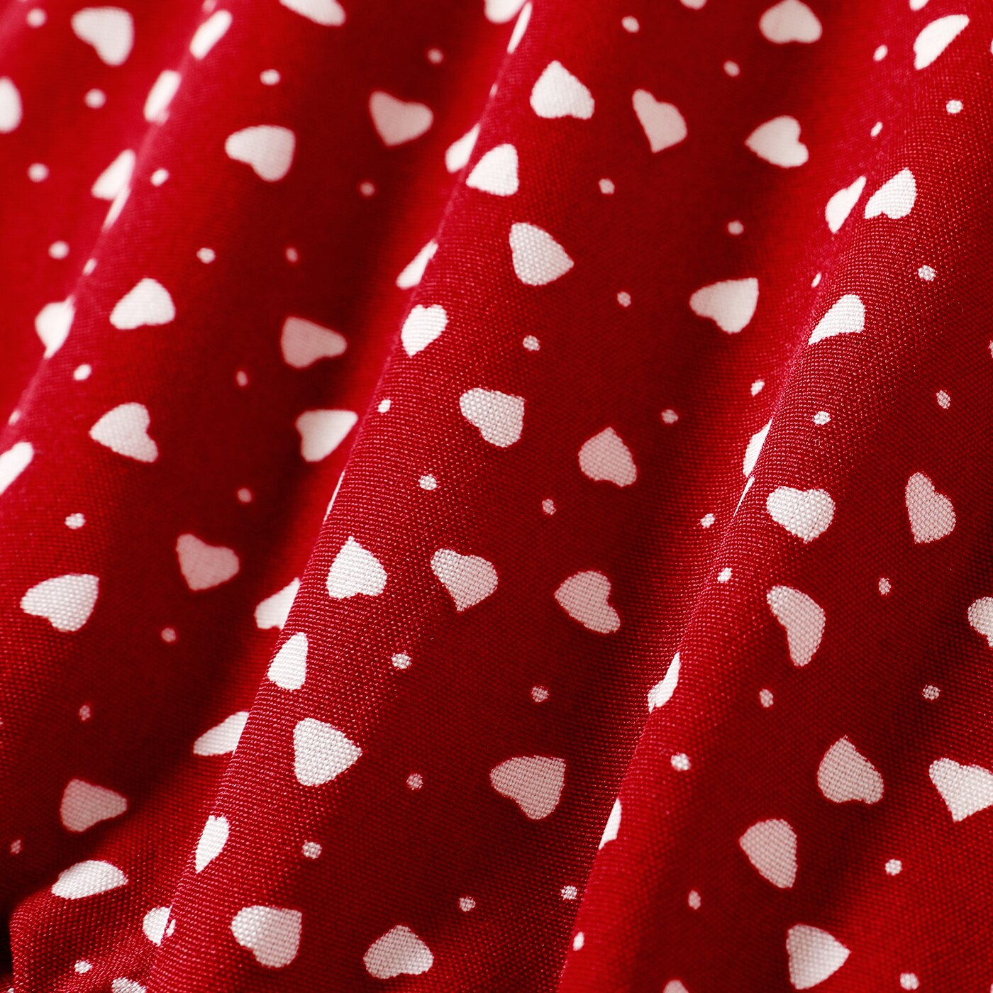 PatPat Valentine&#39;s Day Kid Girl Polka dots Layered Slip Dress