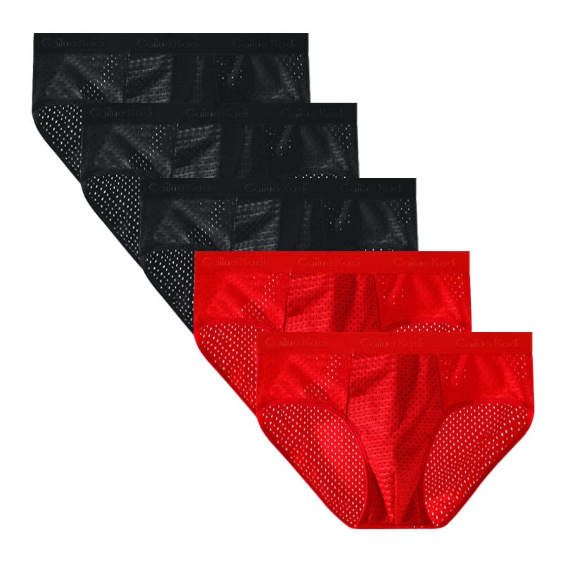 5PCS/Lot Mesh Hole Graphene men brief mens briefs underwear men sexy underwear men&#39;s underwear briefs men underwear man sexy