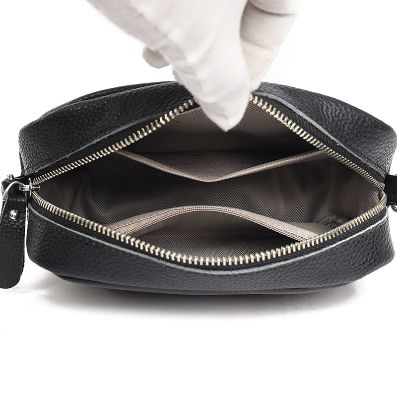 Cowhide Bag 2023 Spring And Summer New Women&#39;s Bag Leather Soft Leather Zero Wallet Fashion Versatile Messenger Bag