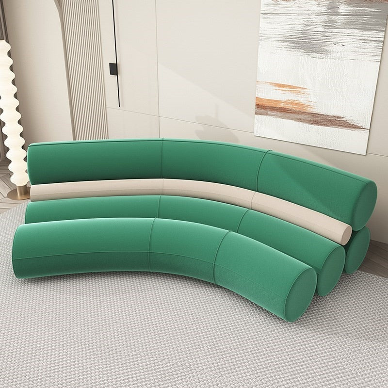 Relax 3 Seater Sofa Stretch Vintage Living Room Ergonomic Modern Couch Green Lazy Modular Reading Canape Salon Bedhome Furniture