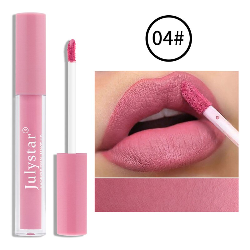 Lip Gloss Long Lasting Matte Velvet Lip Stick Lip Makeup Liquid Lipstick Women Beauty Sexy Red Waterproof Cosmetics Lipgloss
