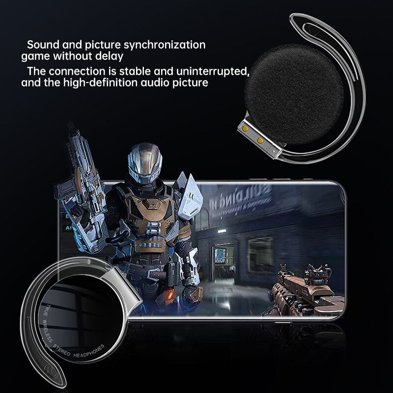 F2 TWS Earphones Bluetooth Night Running Lights Wireless Earbud Headset Sports Ear Buds Noise Cancelling Comfortable Sleepphones
