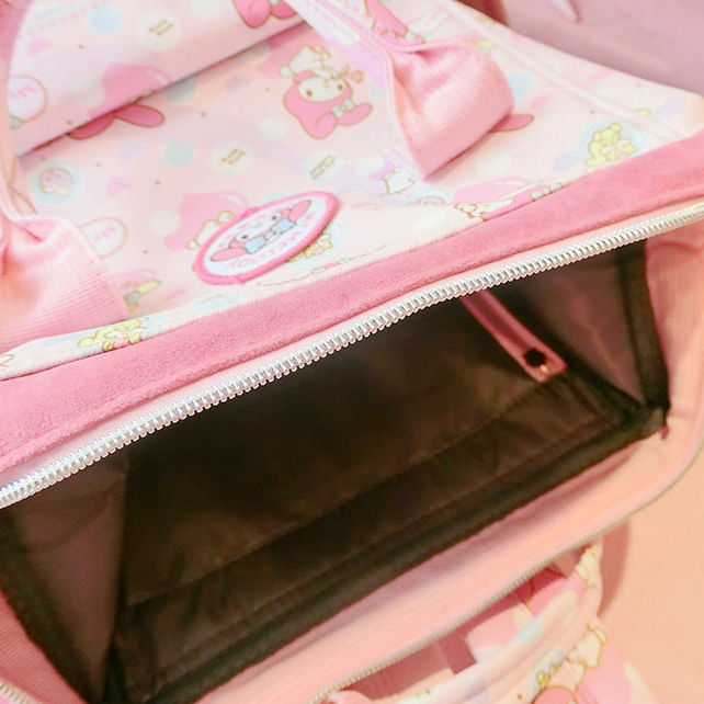 Sanrio Bag Merlot Large Capacity Versatile Elementary and Middle School Student Schoolbags Women&#39;s Backpack