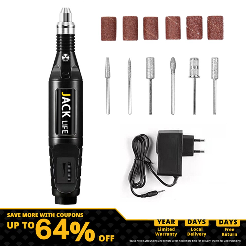 12V Mini  Drill Electric Carving Pen Variable Speed   Drill Rotary Tools Kit Engraver Pen for Grinding Polishing，