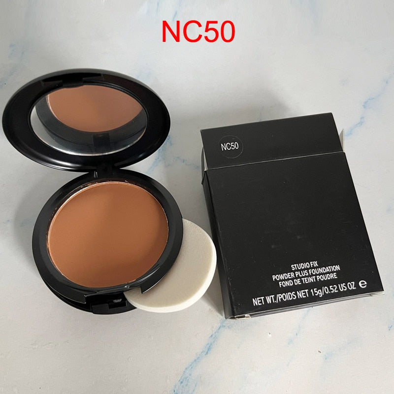 Face Makeup Delicate Pressed Powder Studio Fix Powder Plus Foundation Fond De Teint Poudre15g Face Powder