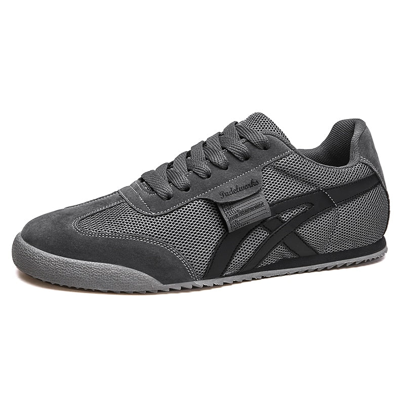 New Fashion Green Sneakers Men Designer Gym Trainers Mesh Breathable Running Shoes Men Vintage Walking Canvas Sneaker Men Flats