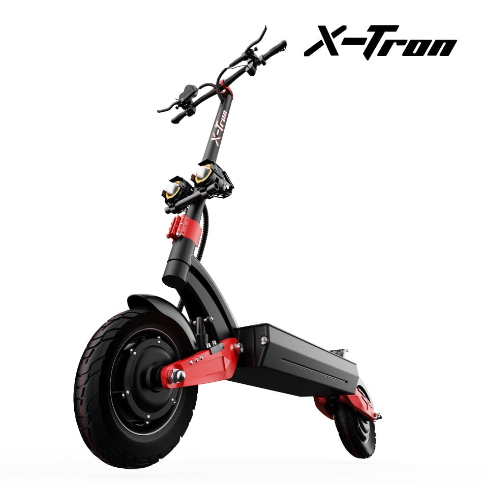 【EU USA STOCK】Electric Scooter 2400W 3200W Folding E scooter X-Tron X10 Max Speed 70km/h Dual Drive Adult Kick Scooter