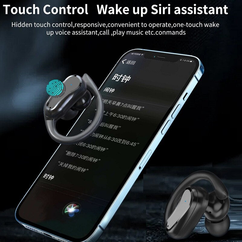 Wireless Earbud, Bluetooth 5.1 Headphones Sport Wireless Bluetooth Earphones in Ear Noise Cancelling Earbud with Mic Deep Bass